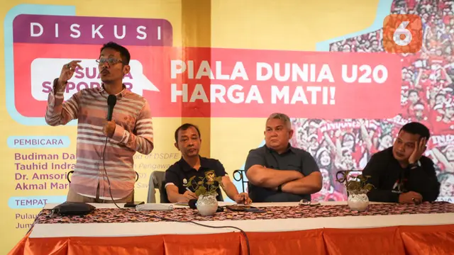Diskusi Suporter Timnas Indonesia Menyambut Piala Dunia U-20 2023