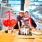 Daus Mini dan istri Shelvia Hana Wijaya (Sumber: Instagram/firdaushelvie91)