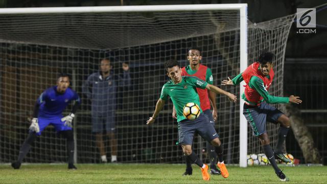 Ditantang Jepang U-19, Timnas Indonesia U-19 Gelar Latihan Malam
