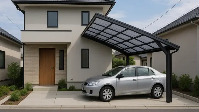 ⁠Model Rumah dengan Garasi Samping