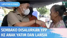 Satu per satu bantuan dari YPP SCTV-Indosiar bersama Forum Pembauran Kebangsaan dan Pengurus DKM Masjid Al Muttaqen dibagikan ke lansia dan ibu tunggal yang membutuhkan di sekitar masjid. Wakil Wali Kota Jakarta Pusat, Irwandi, turut menghadiri kegia...