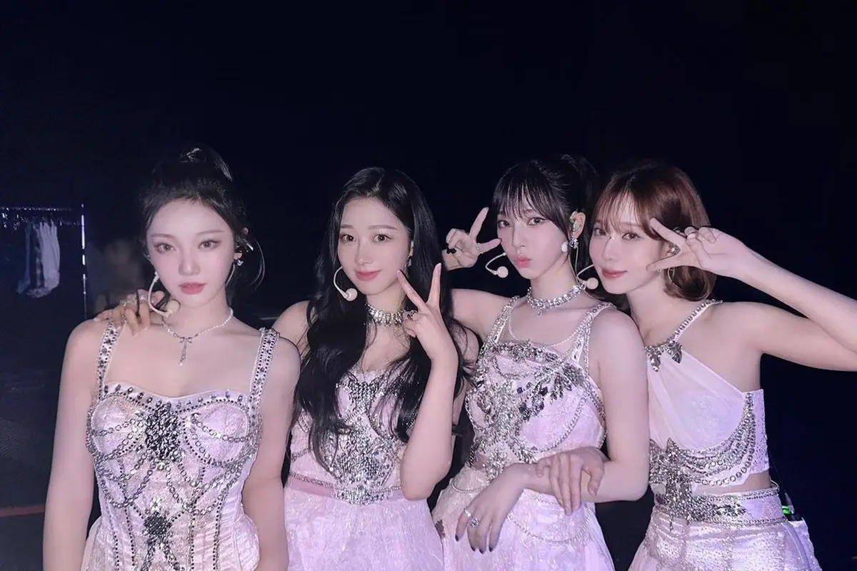 Outfit panggung Aespa yang tifak pernah gagal