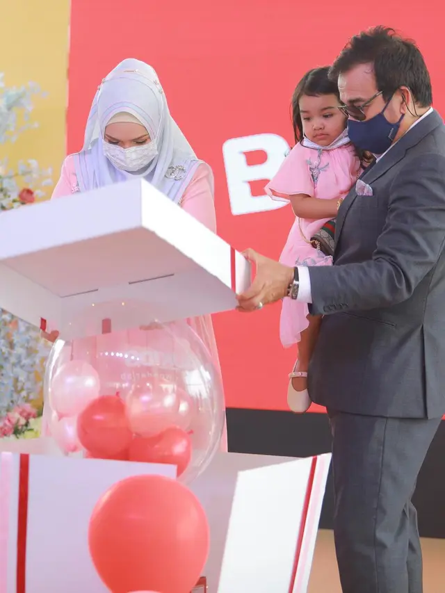 Momen Siti Nurhaliza Rayakan Ultah Anak yang Ke-3 Tahun, Berlangsung Meriah. (Sumber: Instagram/ctdk)
