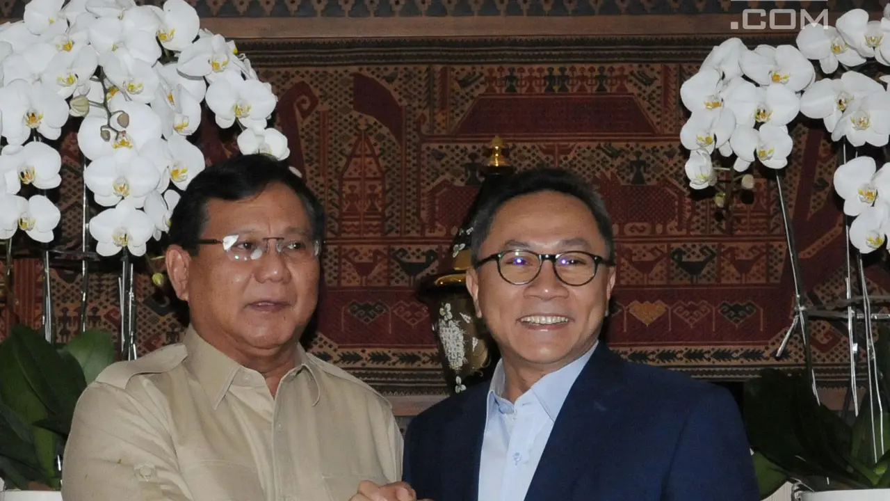 Jelang Pilkada Serentak 2018, Prabowo Subianto Temui Zulkifli Hasan