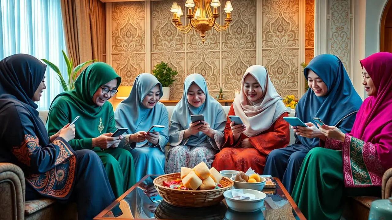 template video ucapan lebaran