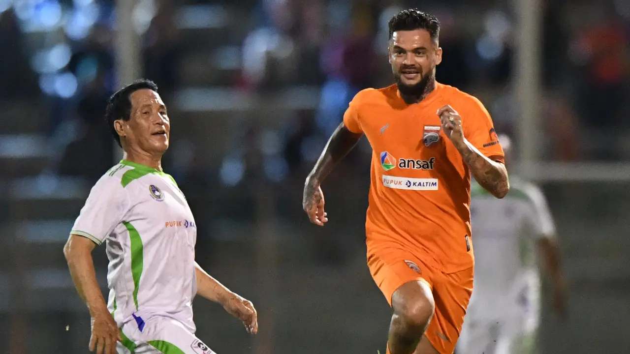 Duel Perang Bintang Legenda PKT Bontang vs Borneo FC