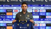 Fabio Borini bergabung dengan Hellas Verona. (Dok. Twitter/Hellas Verona)