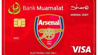 Baru -baru ini Bank berbasis Syariah, Bank Muamalat menjalin kerja sama dengan Arsenal.