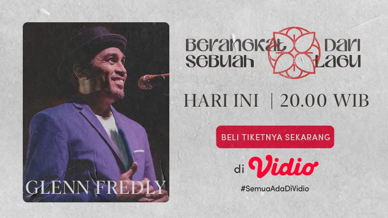 Konser Glenn Fredly "Berangkat dari Sebuah Lagu"