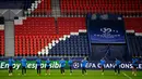 Para pemain RB Leipzig melakukan latihan jelang laga Liga Champions di Stadion Parc des Princes, Paris, Selasa (24/11/2020). RB Leipzig akan berhadapn dengan Paris Saint-Germain. (AFP/Frank Fife)