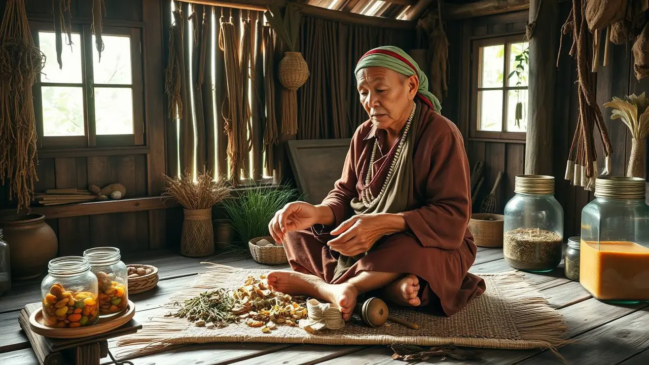 ciri ciri ramuan dayak asli