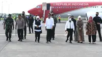 Presiden Joko Widodo atau Jokowi dan Ibu Negara Iriana melakukan kunjungan kerja ke Provinsi Jawa Timur (Jatim), Kamis (6/4/2023). (Foto: Biro Pers Sekretariat Presiden)