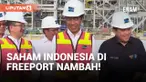 Jokowi Pastikan Saham Indonesia di Freeport Nambah!