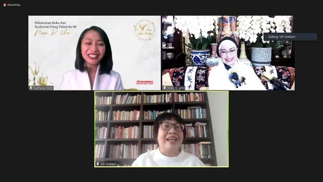 Mien R. Uno Terbitkan Dua Buku Baru di Ulang Tahun ke-80 header