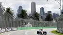 Ini adalah penampilan pertama Rio Haryanto di Sirkuit Albert Park, Australia, Jumat (18/3/2016). (Bola.com/Manor Racing)