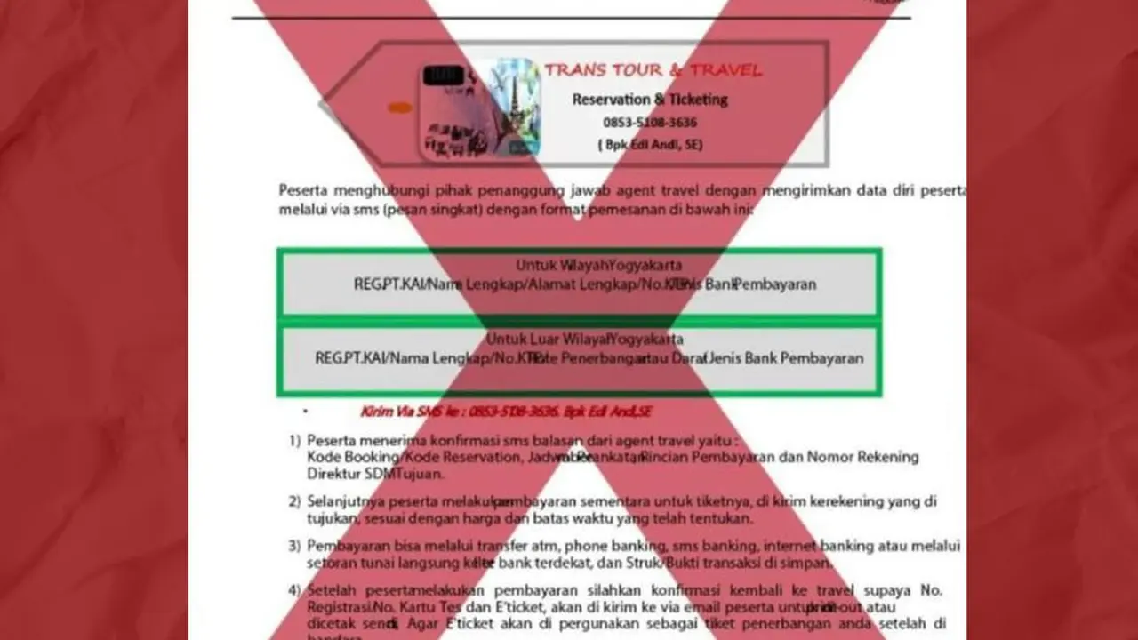 Ada sejumlah pihak yang sengaja mencatut nama LRT Jabodebek untuk melakukan penipuan.