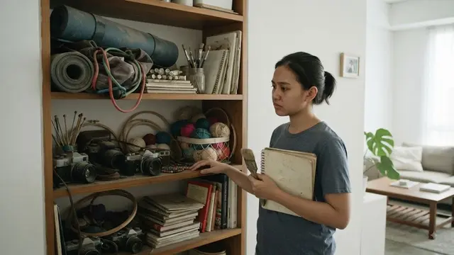 Perlengkapan dari Hobi Lama (AI Generated)