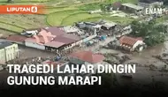 Hujan deras dan aliran lahar dingin yang mengalir turun dari lereng gunung Marapi Sumatera Barat, memicu banjir bandang yang menewaskan setidaknya 37 orang dan melukai beberapa lainnya.