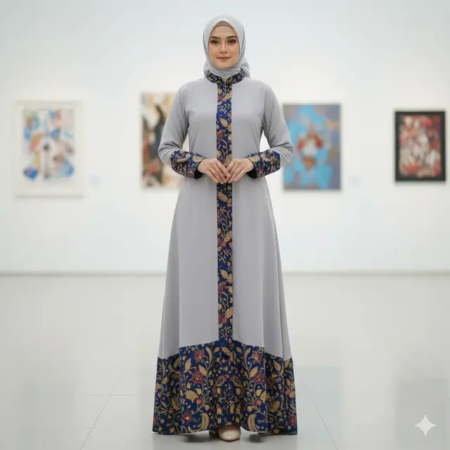 Model Kerah Sanghai dengan Plaket Tersembunyi (Gemini AI)