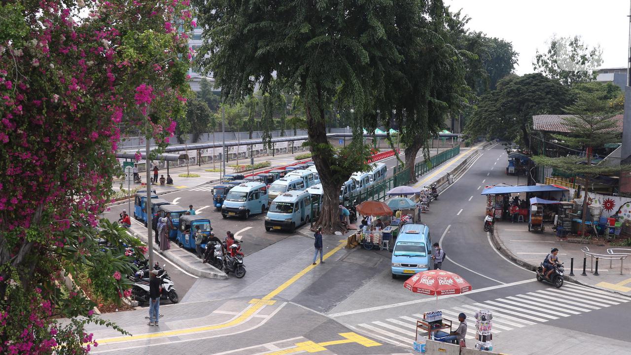 Melihat Kawasan Integrasi Antarmoda di Stasiun Tanah Abang