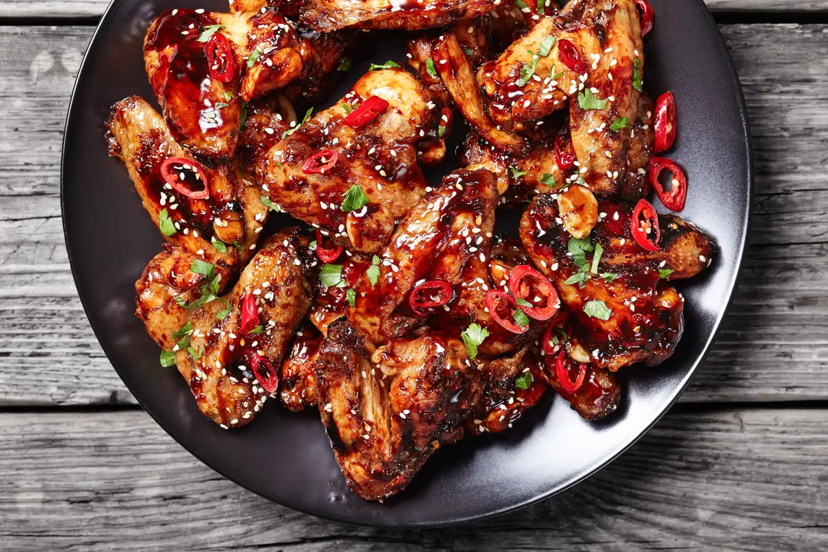 sayap ayam lada hitam
