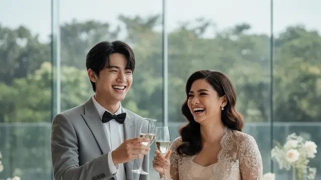 Prompt AI Kondangan bareng Idol K-Pop