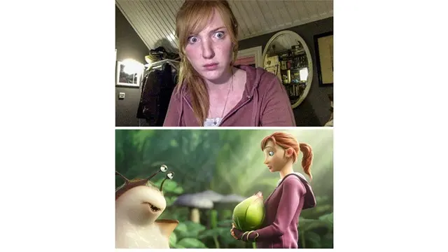 Orang mirip karakter film (Sumber: Brightside)