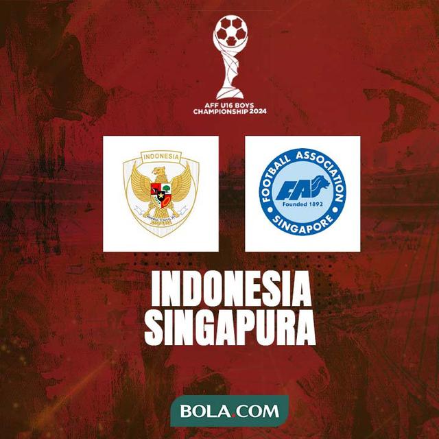 Piala AFF U-16 - Timnas Indonesia U-16 Vs Singapura U-16