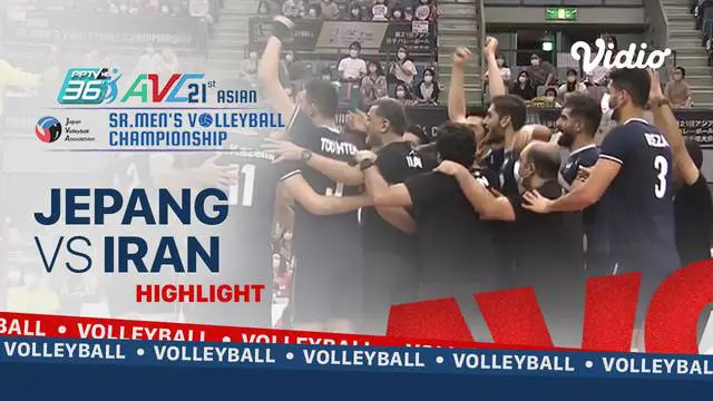 Berita video highlights laga final Kejuaraan Voli Asia 2021 putra antara Jepang melawan Iran yang digelar pada Minggu (19/9/2021) malam hari waktu setempat.