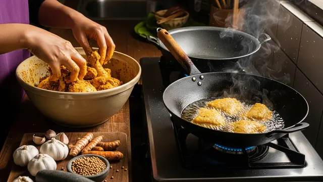 Cara Buat Ayam Goreng Tulang Lunak Tanpa Presto