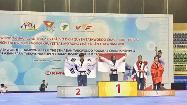 Timnas Taekwondo Indonesia, Defia Rosmaniar