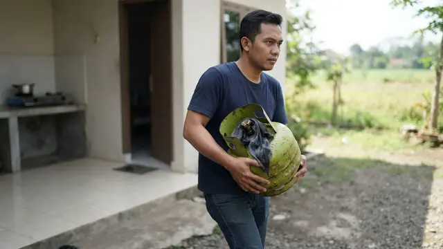 Cara Mudah Mendeteksi Kebocoran Gas Elpiji Halus Pakai Busa Air Sabun Sebelum Memasang Regulator
