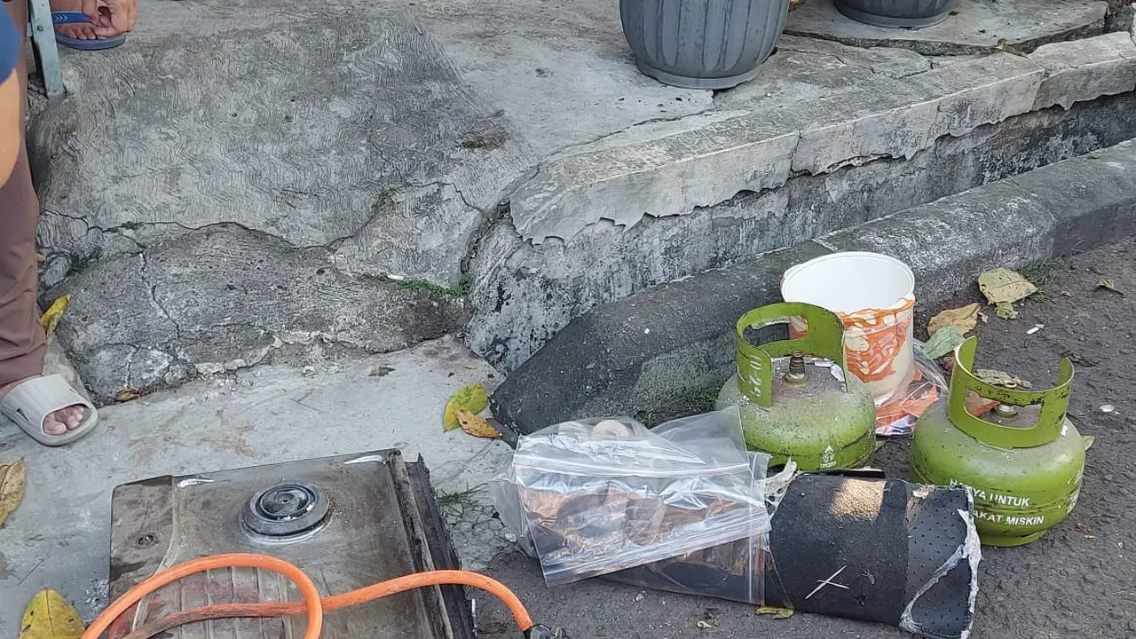 Tiga Rumah di Tangerang Rusak Akibat Ledakan Kebocoran Tabung Gas 3 Kg