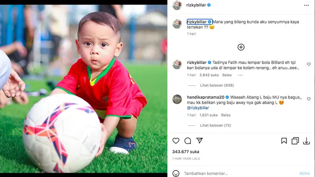 Rizky Billar Pancing Reaksi Warganet Lagi, Kali Ini Bahas Bola Biliar yang Dilempar