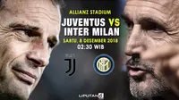 Prediksi Starter Juventus Vs Inter Milan 07 Desember 2018