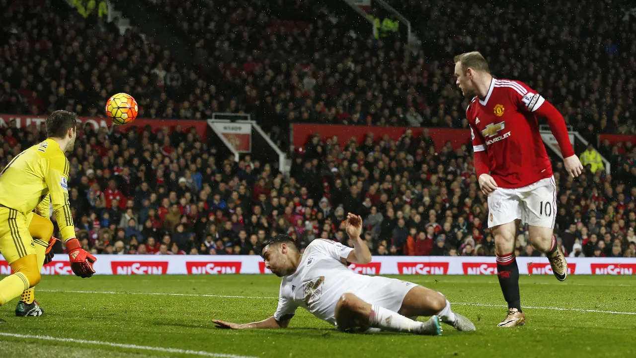 Manchester United vs Swansea City (liputan6)