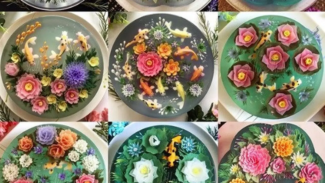kreasi jelly 3D (foto: @siewheng83 )