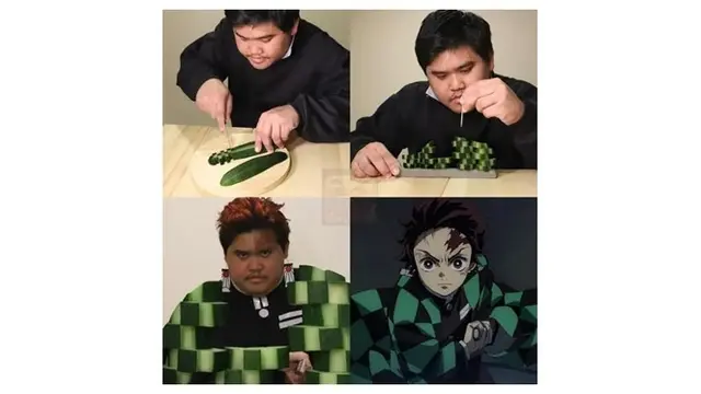6 Cosplay Low Budget Karakter Utama Anime Populer Ini Kocak
