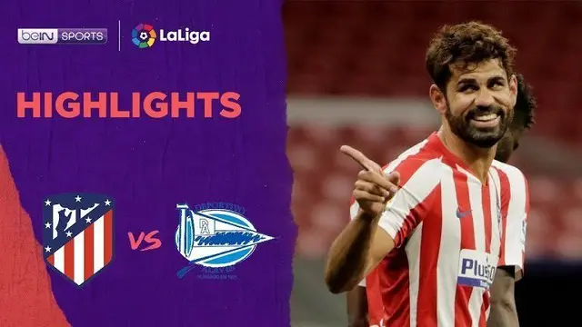 VIDEO: Highlights La Liga, Atletico Madrid Kalahkan Deportivo Alaves 2-1