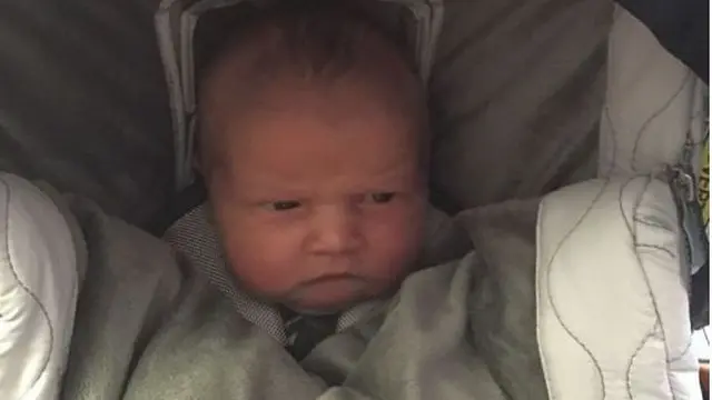 Ekspresi Kocak Saat Bayi Lagi Marah Ini Malah Bikin Ketawa