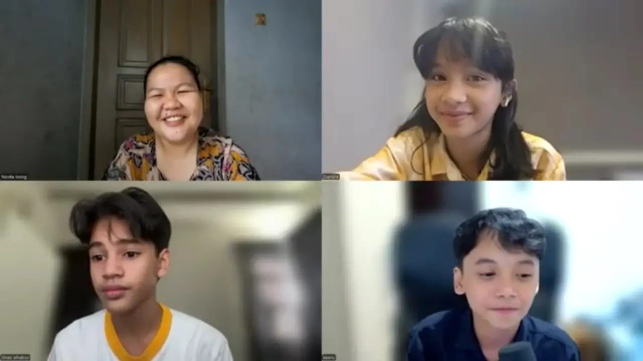Para Pemain Petualangan Rahasia Queena