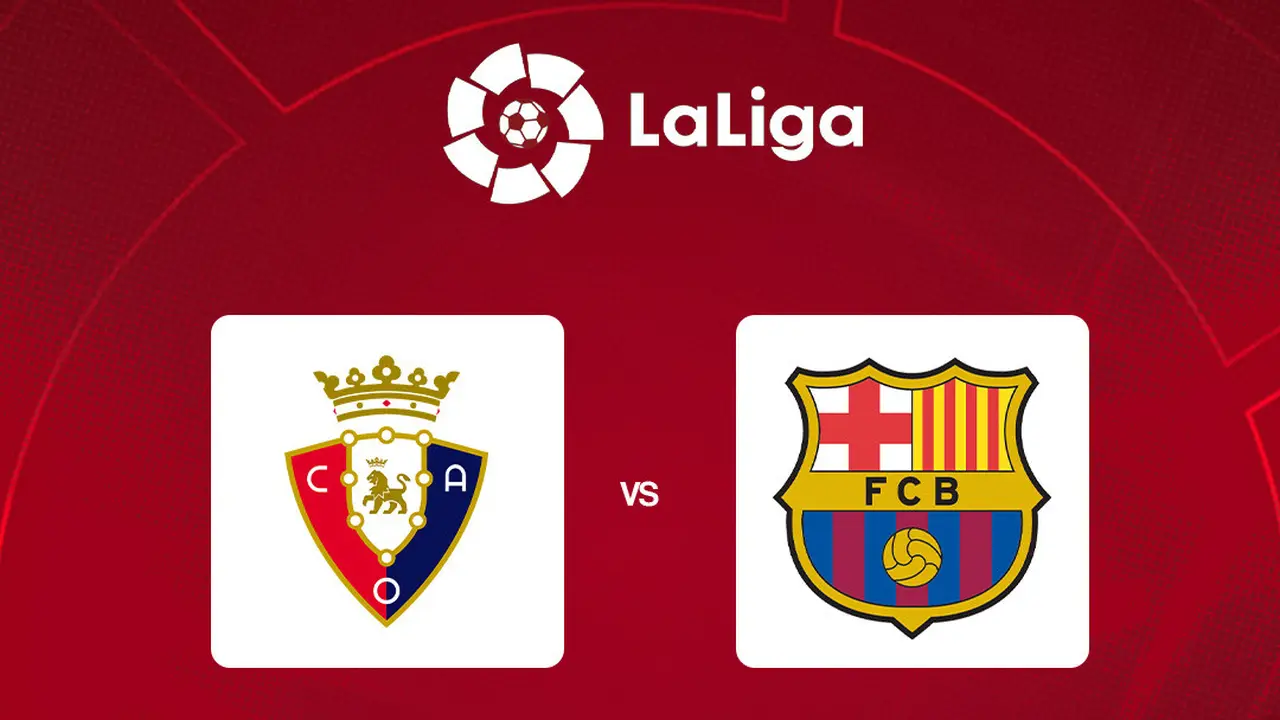 La Liga - Osasuna Vs Barcelona
