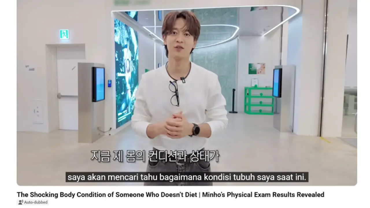 Minho SHINee (Foto: Tangkapan Layar Youtube 최민호 MINHO)