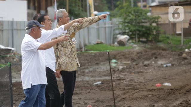 Di Semarang, Jokowi Tinjau Pasar Johar dan Kota Lama