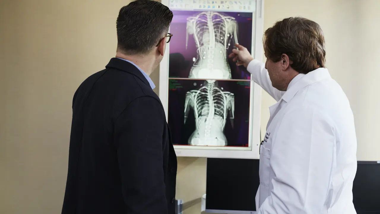 Ilustrasi CT scan sistem pernapasan manusia