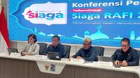 Direktur Utama Telkom Indonesia, Ririek Adriansyah, menyampaikan bahwa pihaknya telah menambah kapasitas jaringan yang diperlukan selama mudik lebaran 2025