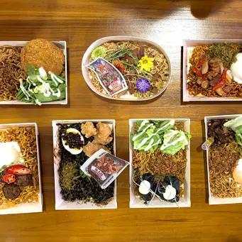 Setiap menu dirancang khusus hanya untuk saat acara berlangsung (Sumber: Fimela)
