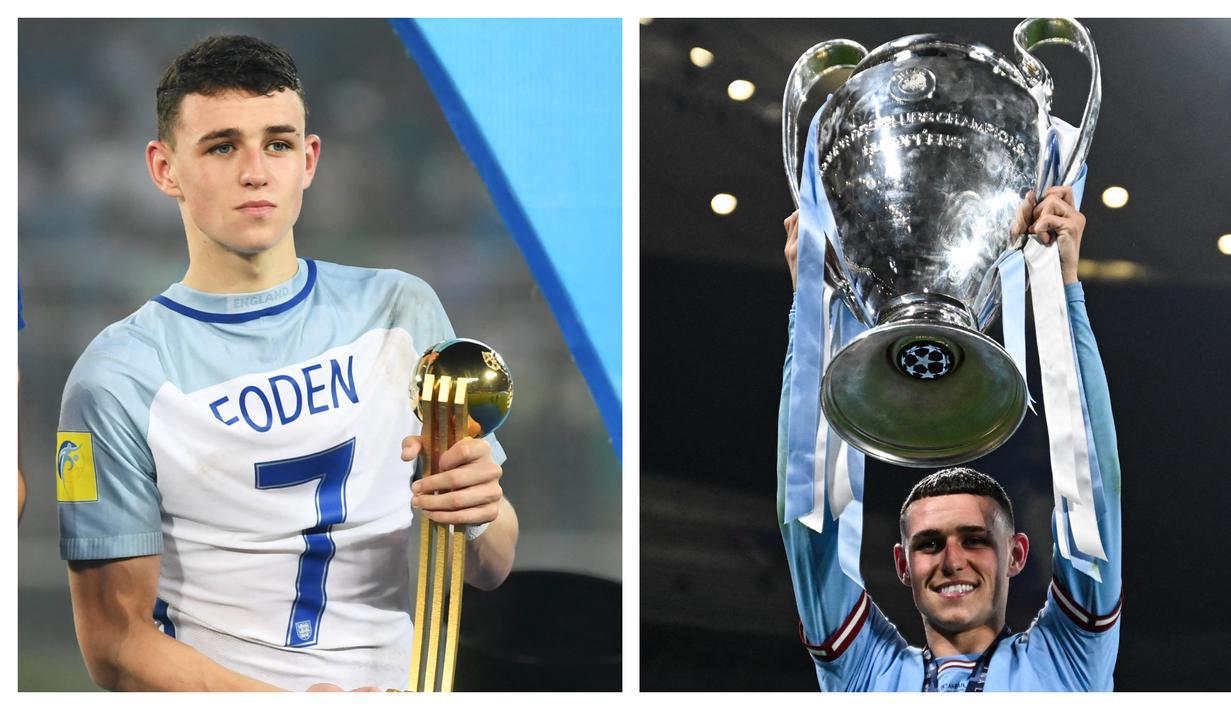 Ajang Piala Dunia U-17 selalu memberikan penghargaan kepada seorang pemain terbaik sejak edisi pertama pada 1985  yang dianugerahi dengan penghargaan Golden Ball. Dari deretan para penerima penghargaan Golden Ball, tiga di antaranya sukses di level klub dengan menjauari Liga Champions bersama klub yang dibelanya. Siapa saja ketiga pemain tersebut? Ini dia daftar ketiganya. (Kolase Foto AFP)