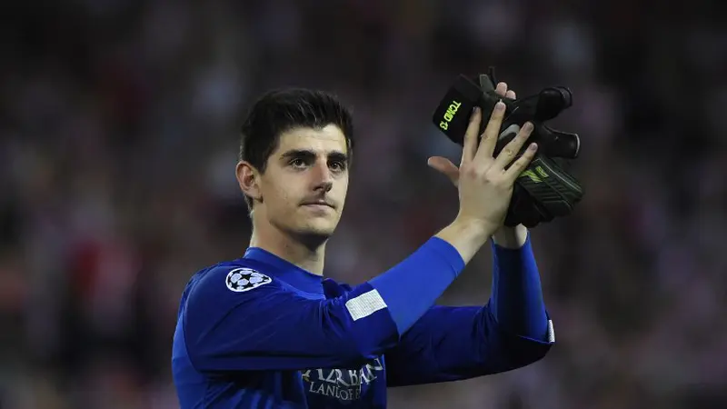 Kiper Atletico Madrid Thibaut Courtois