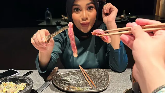 Atta Halilintar dan Aurel Hermansyah (Instagram/attahalilintar)